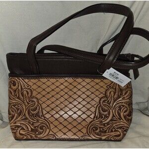 SVK 977  Collection Genuine Leather Handbag-  New With Tags